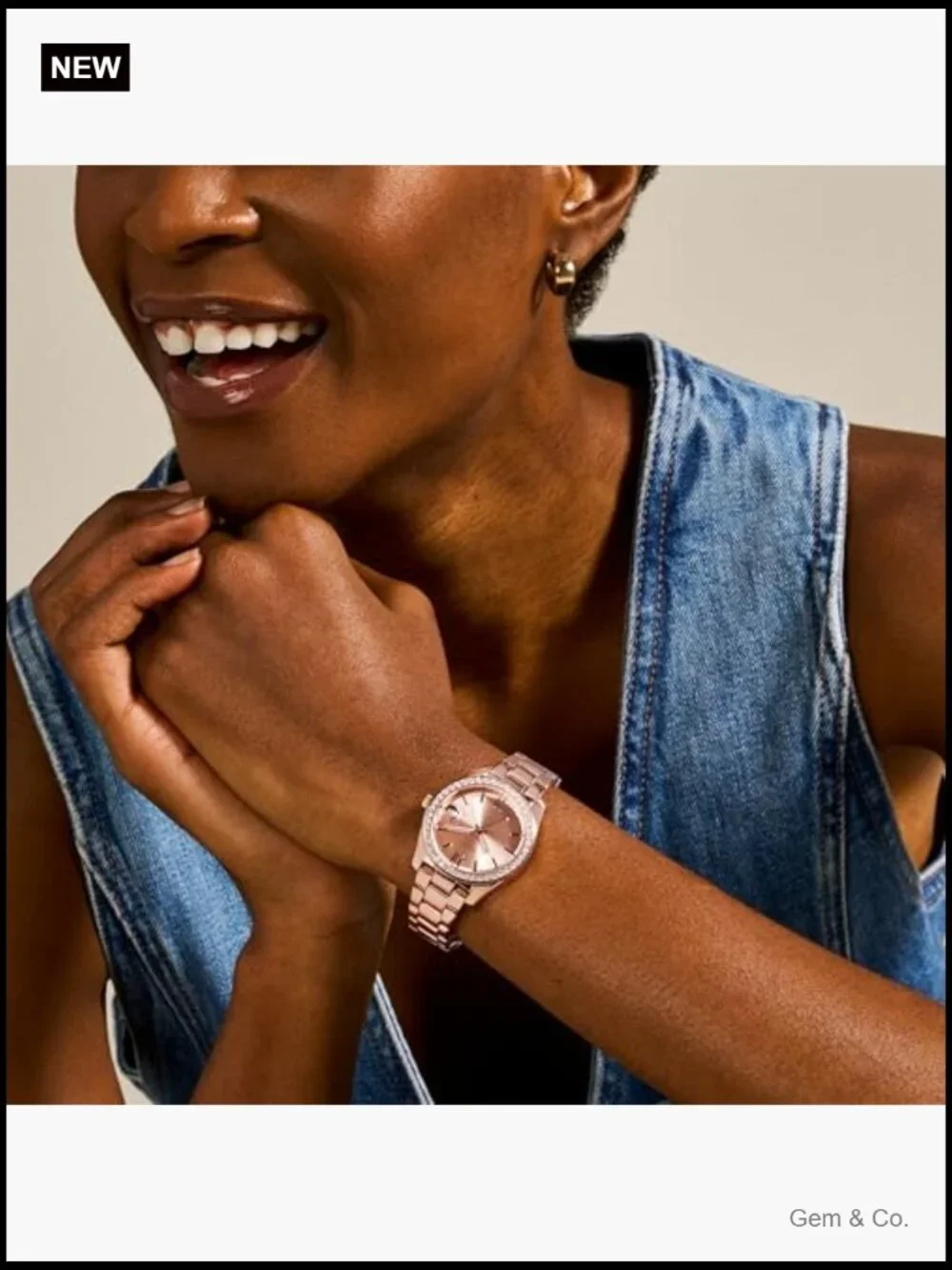 Women's Quartz Stainless Steel Watch Three-Hand Date